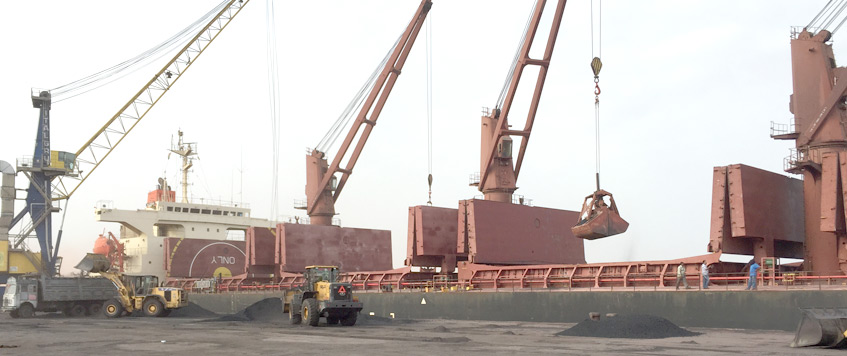 bulk coal handling